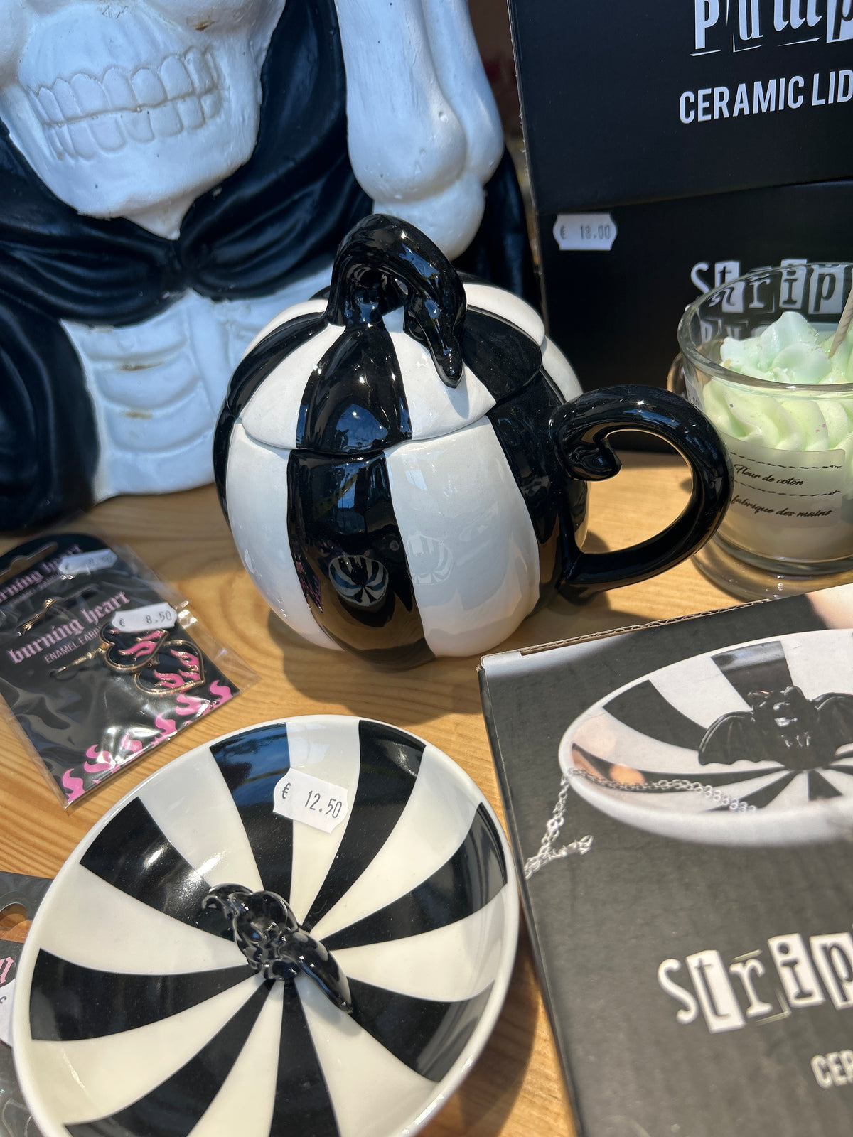 Mug « Rayures noires et blanches »