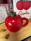 Mug « Pomme » avec son couvercle
