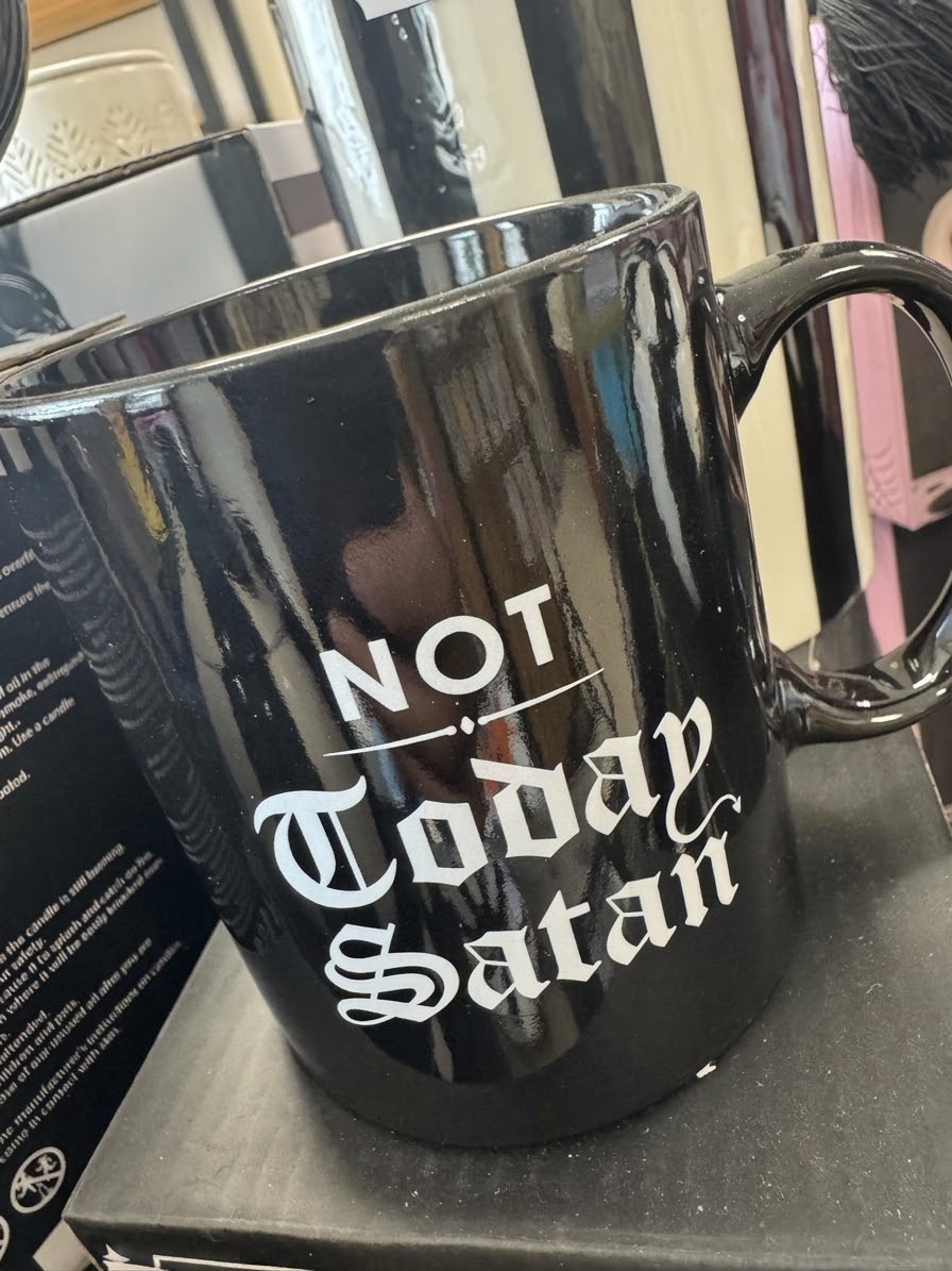 Mug « Not Today Satan »