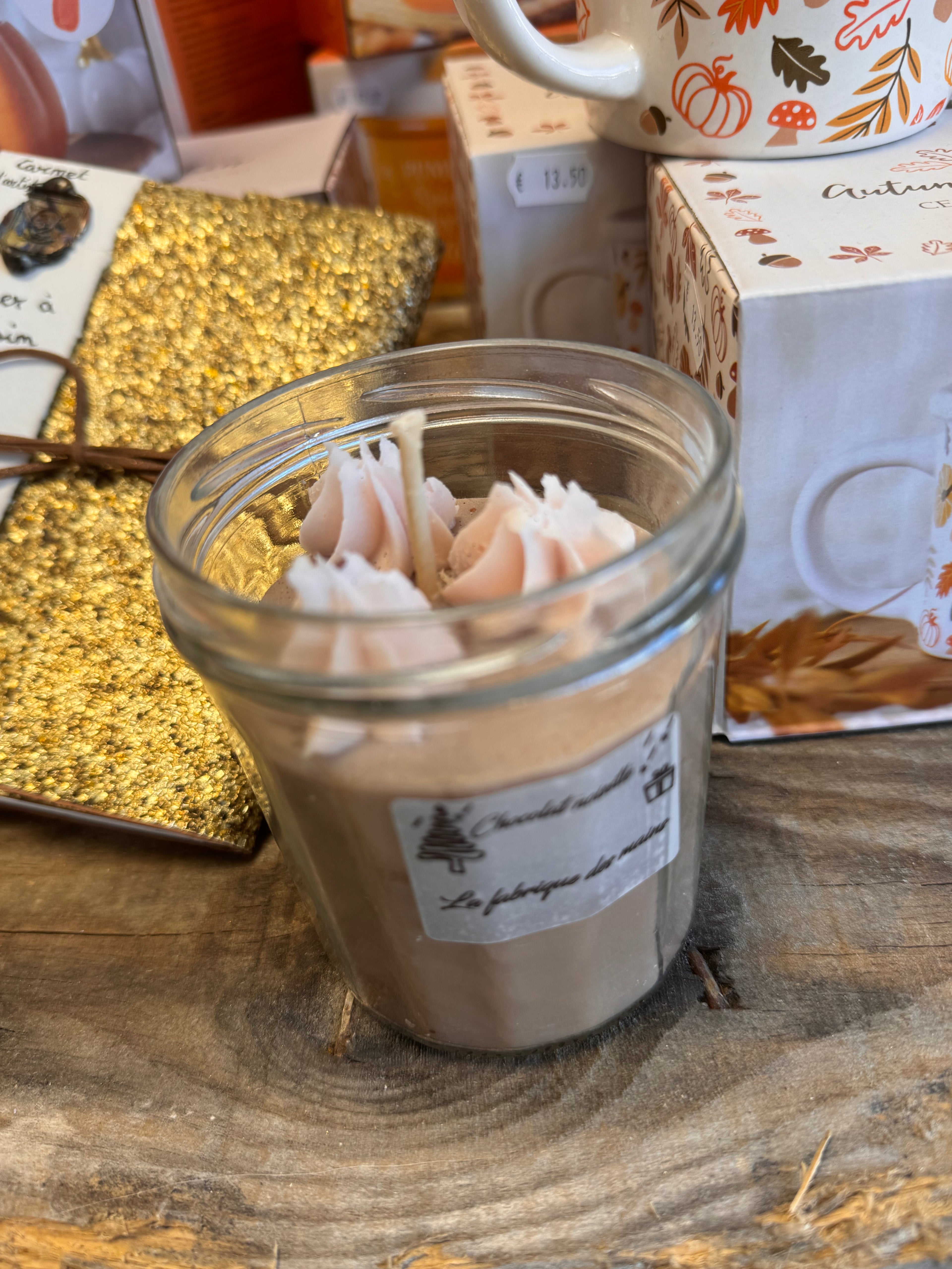 Bougie « Chocolat Noisette »