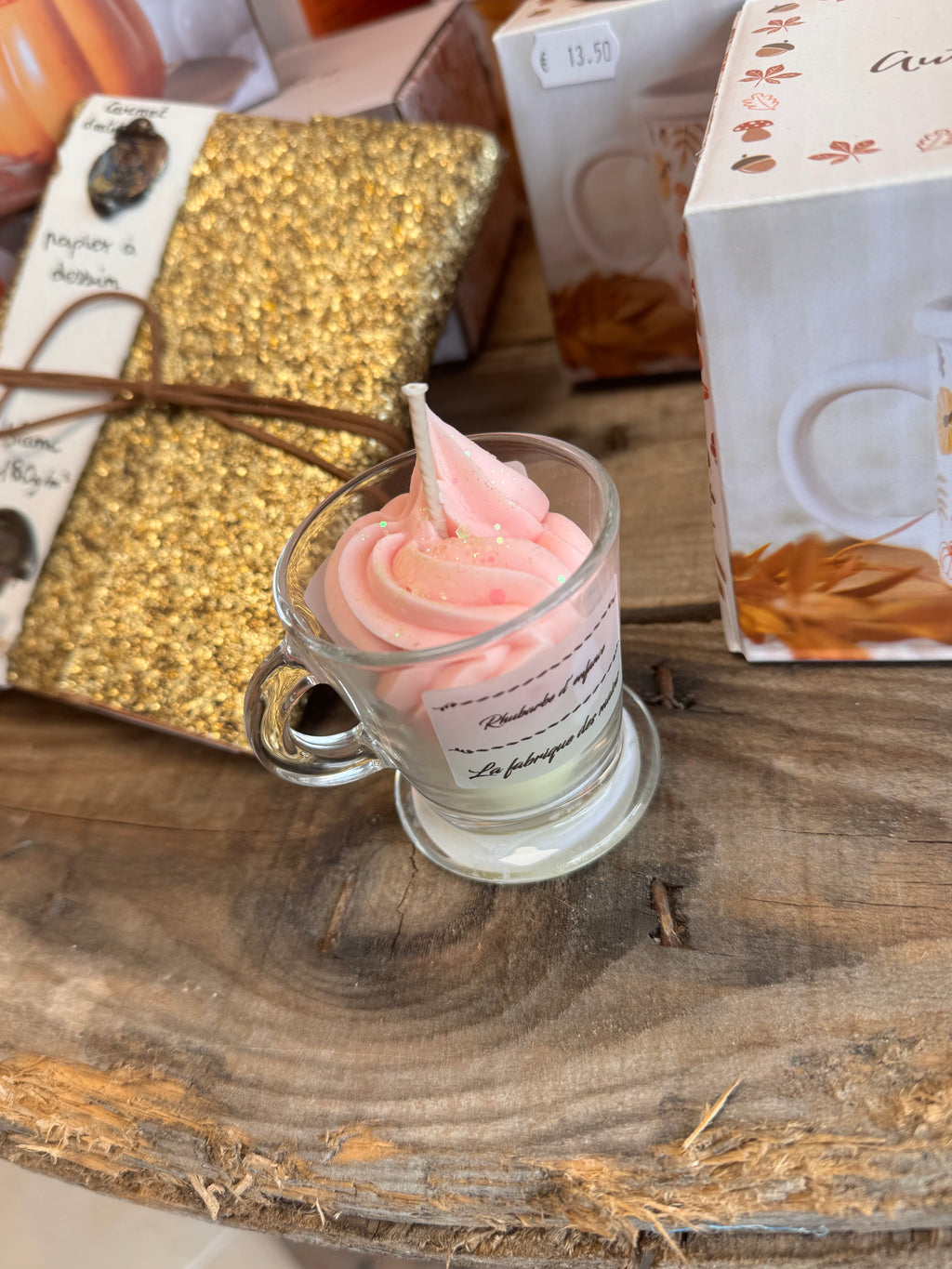 Bougie « Rhubarbe d'Enfance »
