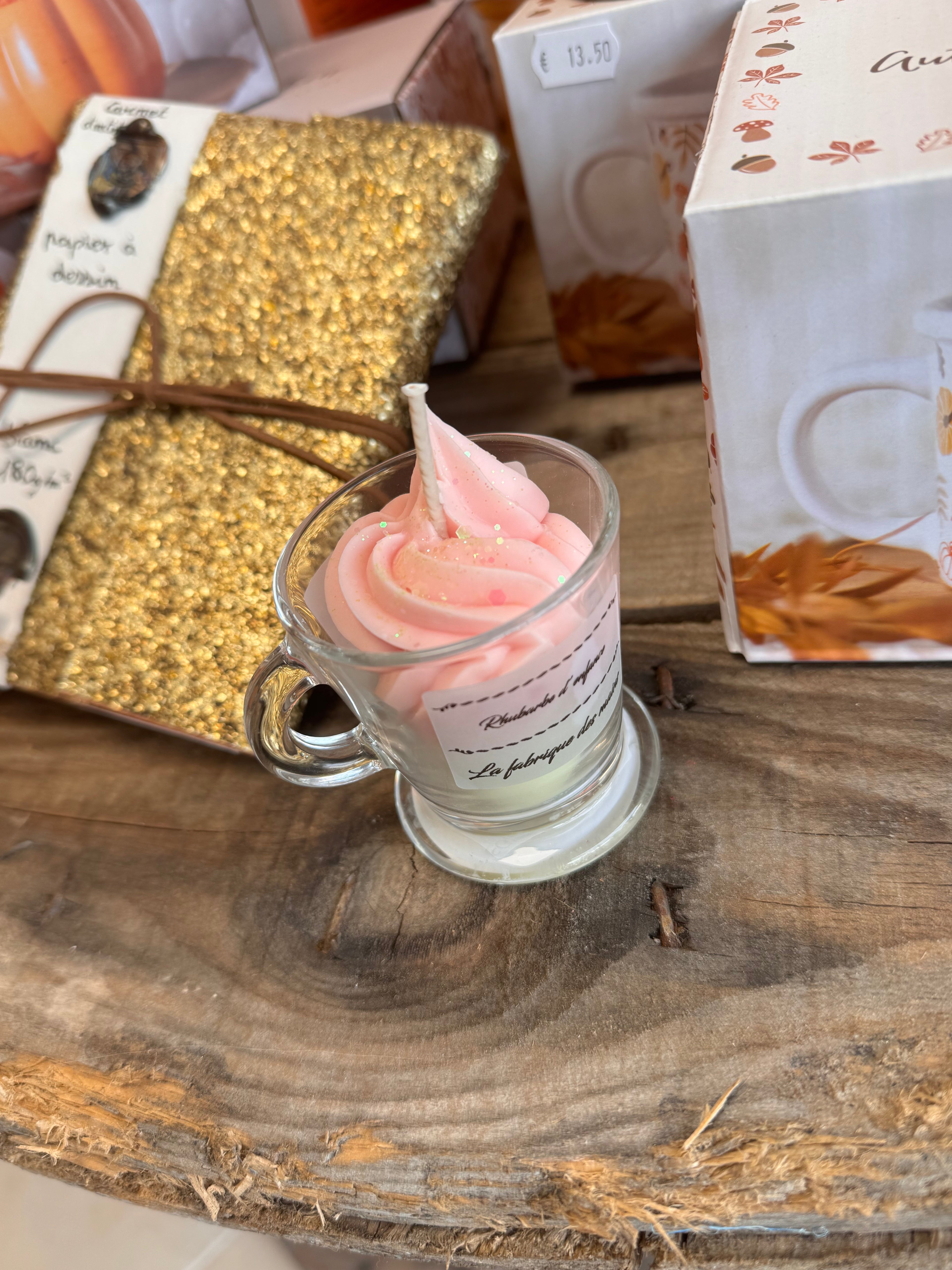 Bougie « Rhubarbe d'Enfance »