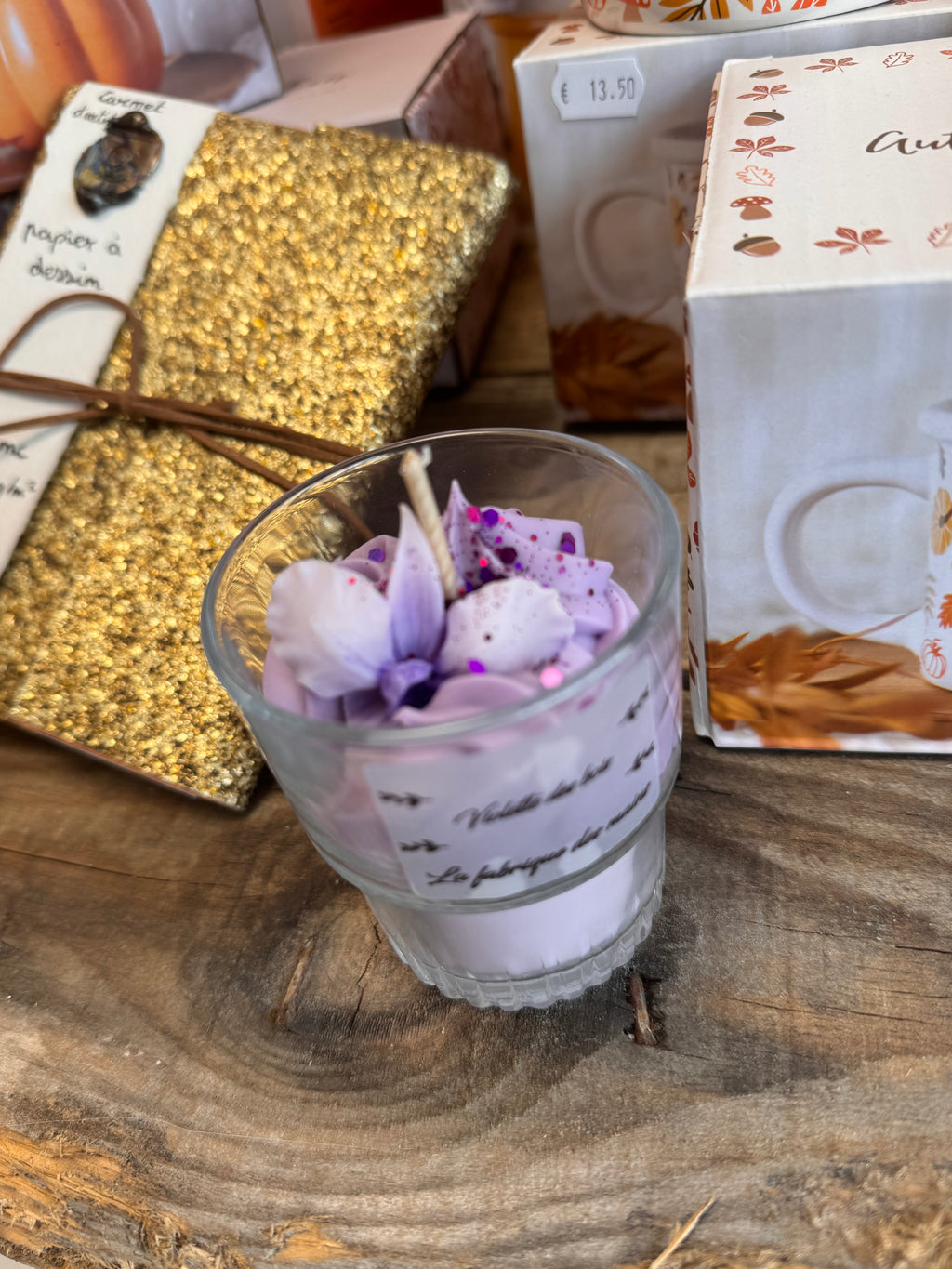Bougie « Violette des bois »