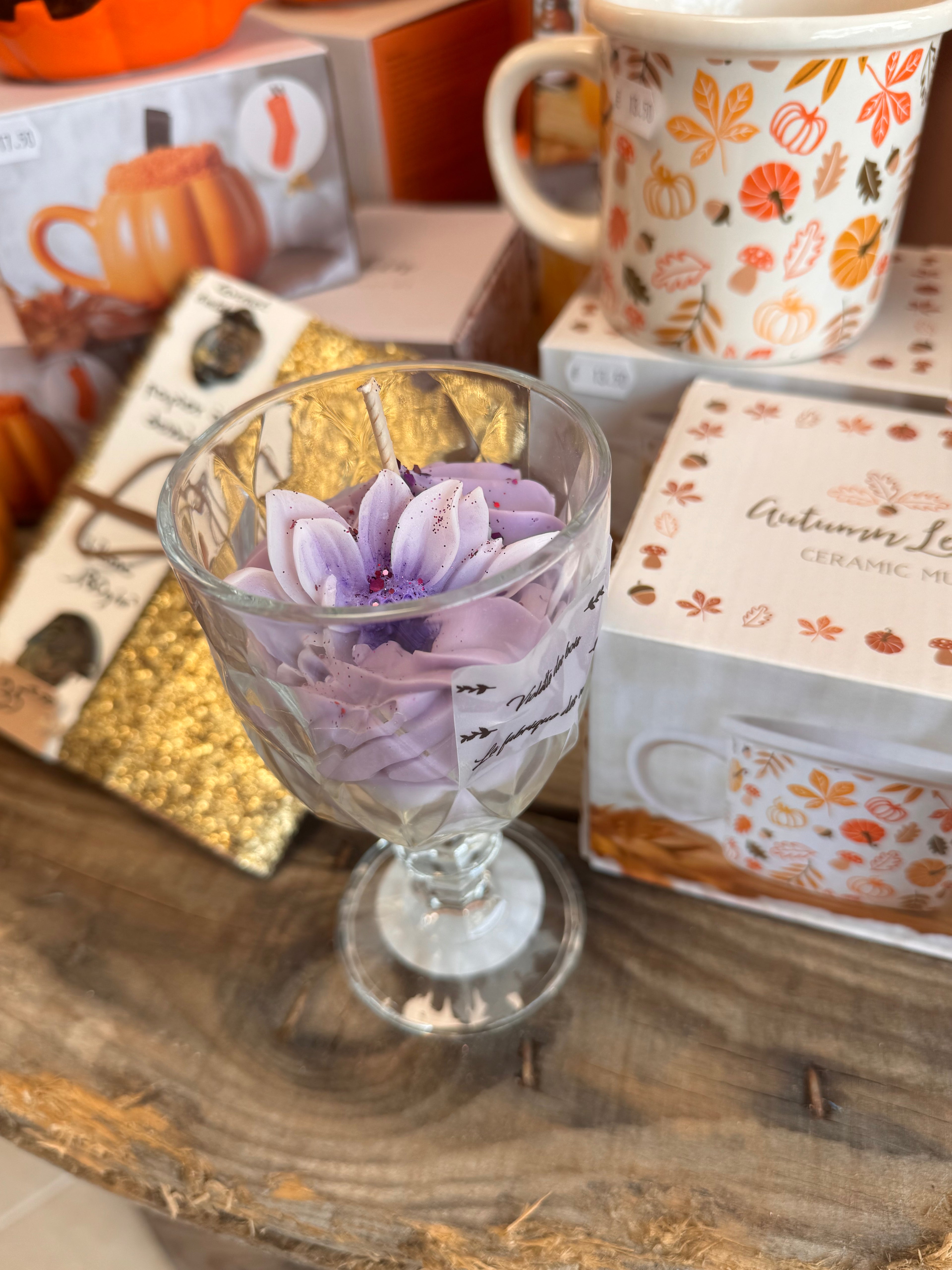 Bougie « Violette des bois »